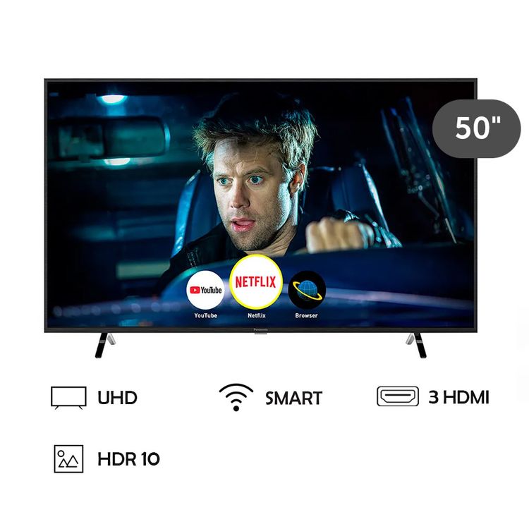 Panasonic Smart Tv 50 4k Uhd Tc 50gx500p Wong