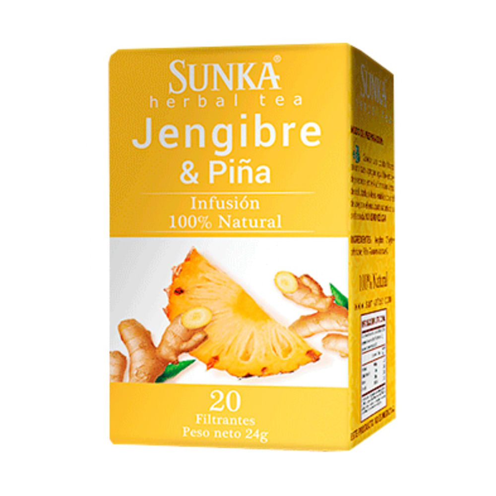 Infusión Piña Sunka Caja 20un