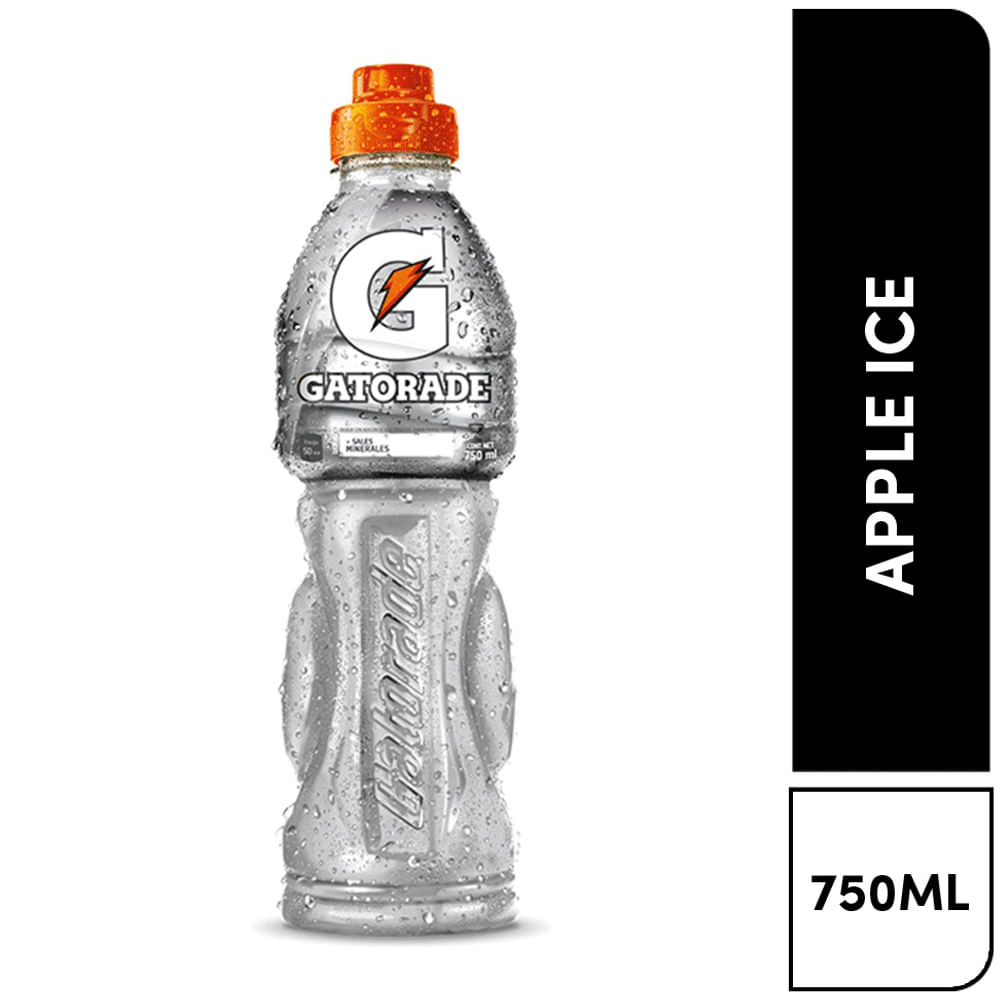 Bebida Rehidratante Gatorade Apple Ice Botella 750ml