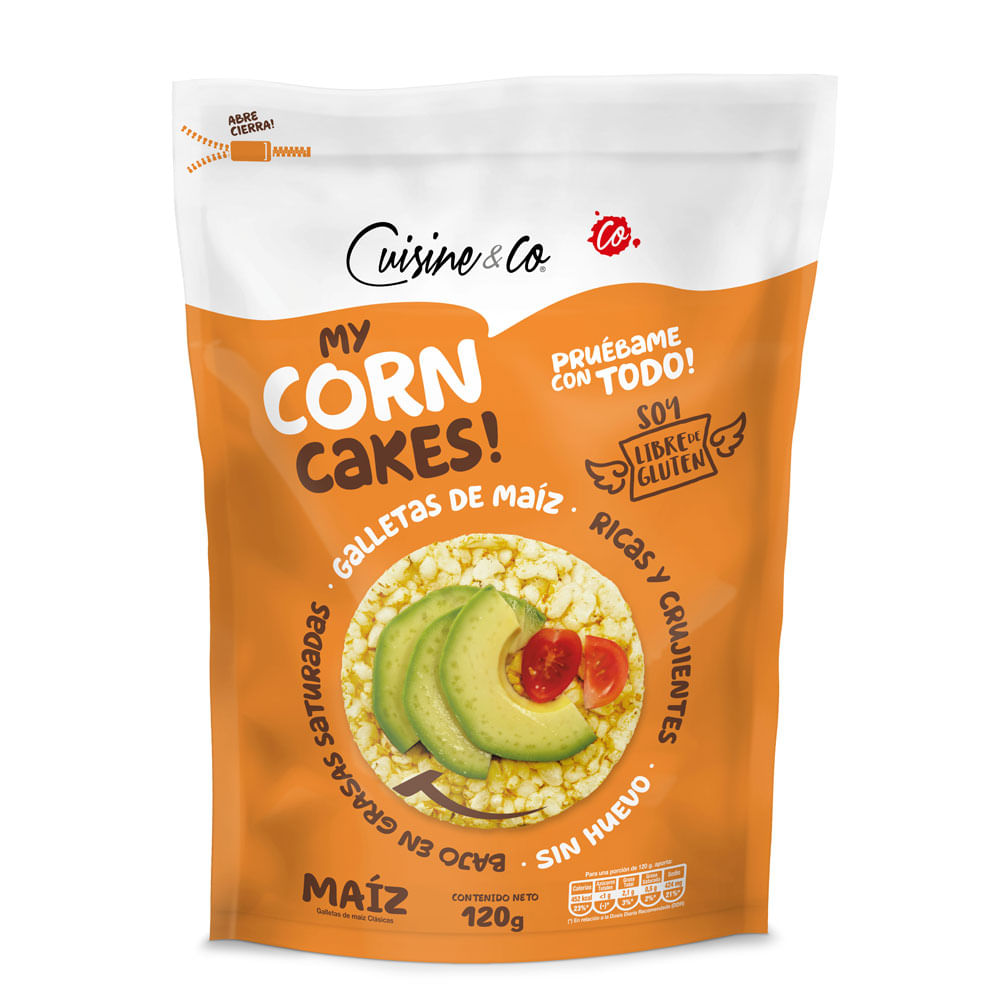 Galletas De Maíz Cuisine & Co Doypack 120 g