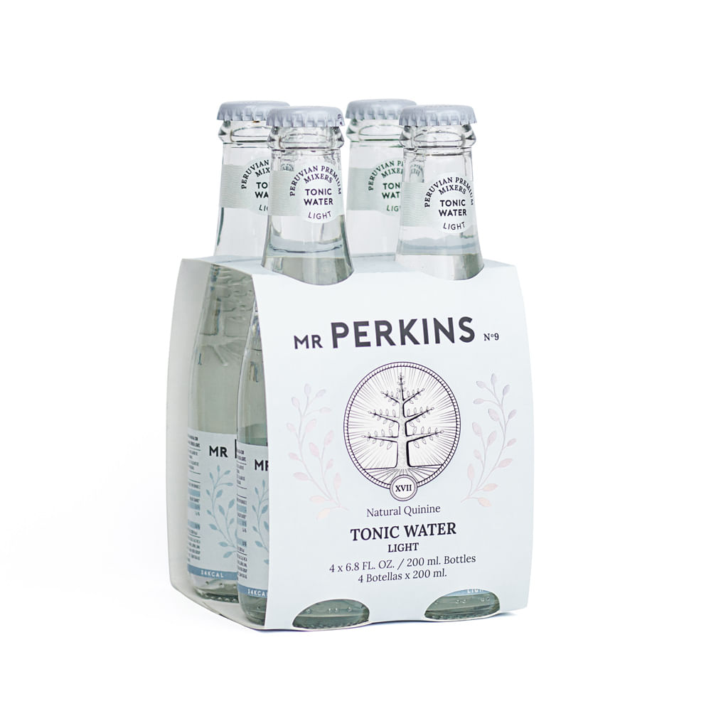 Agua Tónica Premium Light Mr Perkins Pack de 4un