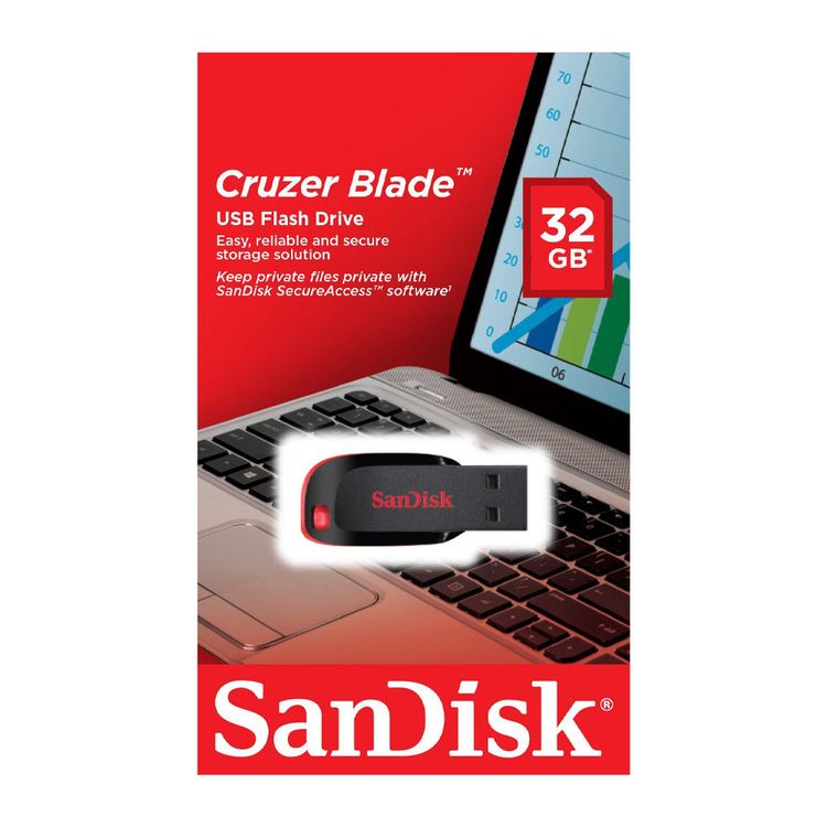 Как разобрать флешку sandisk cruzer blade