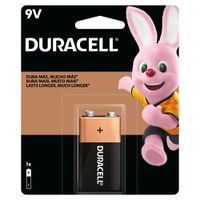 Duracell Pila Alcalina 9V Paquete 1 unid