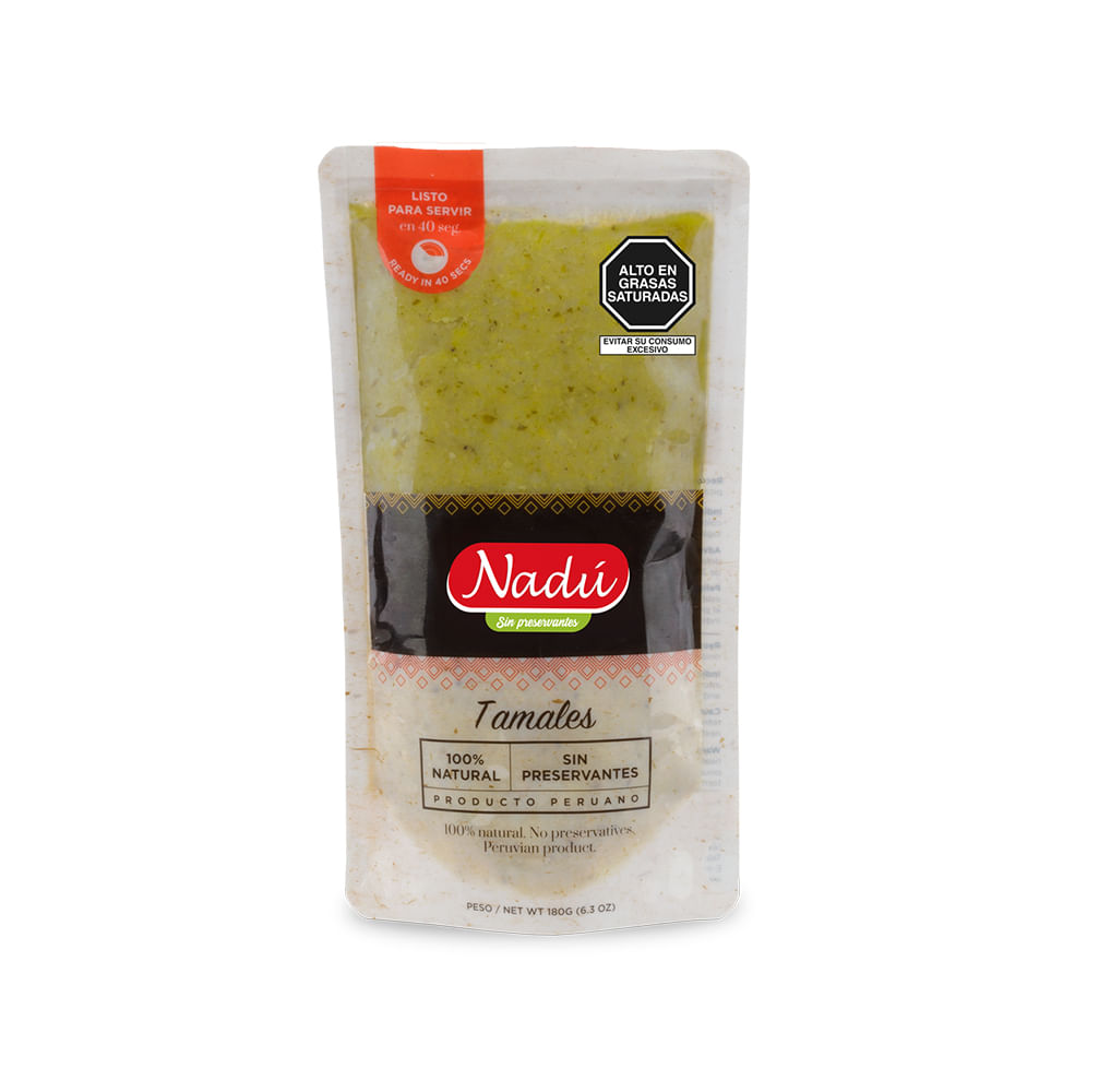 Tamalito Verde Nadú 180 g