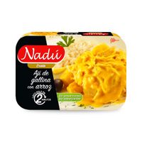 Aji de gallina con arroz Nadú Caja 340 g