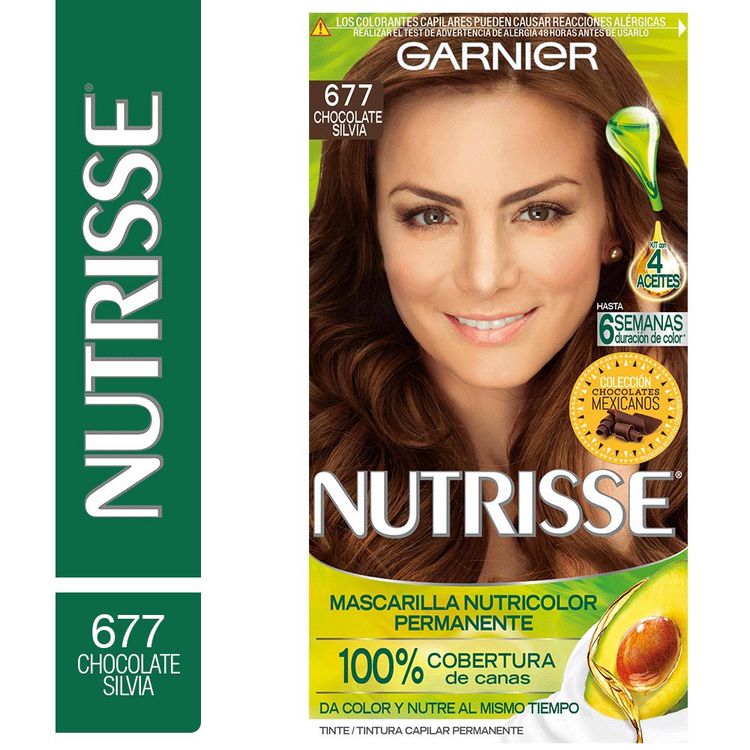 Tinte Permanente Garnier Nutrisse 677 Sexy Brownie Metro