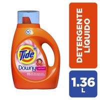 Detergente Líquido con Downy April Fresh Tide Plus Galonera 1.36 lt