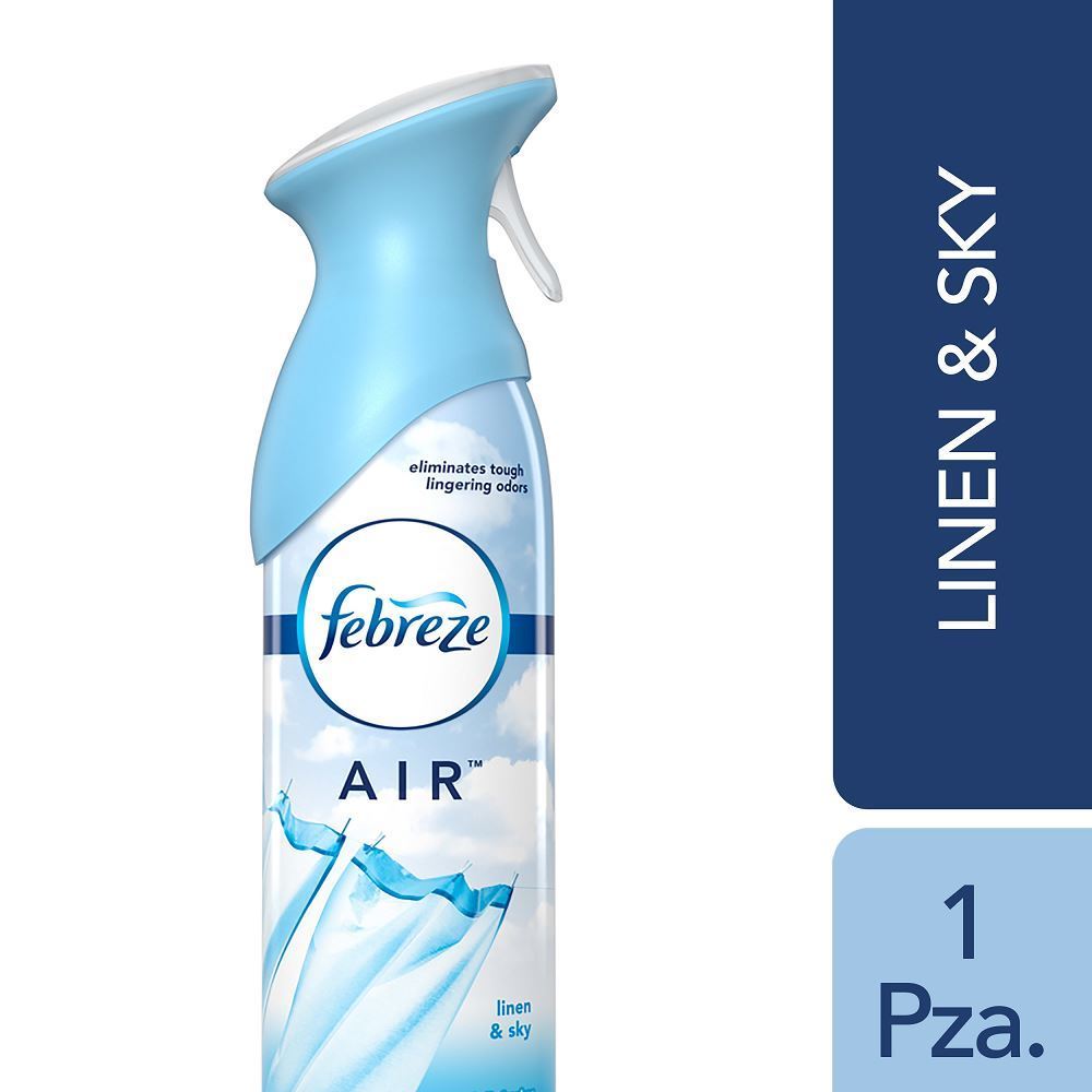 Aromatizante Air Linen & Sky Febreze Spray 250 gr
