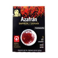 Azafrán Hebra Carmencita Contenido 0.375 g