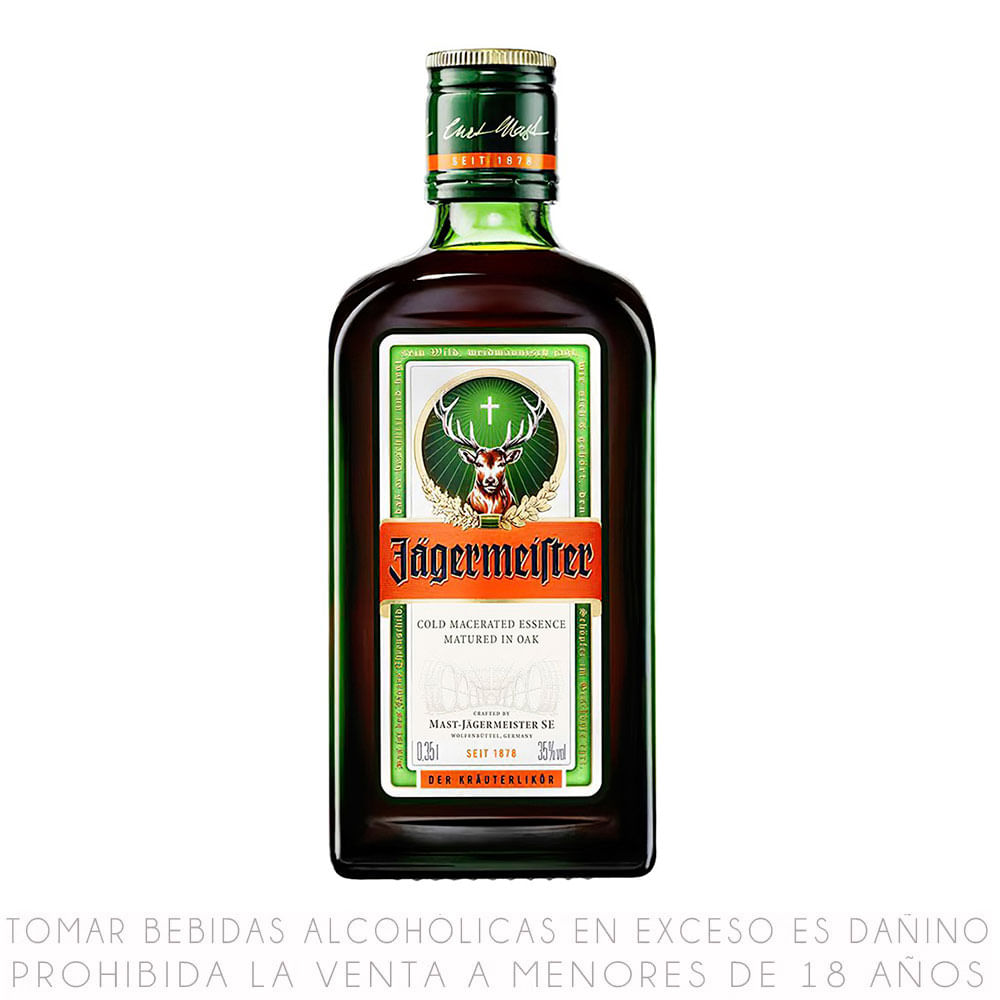 Licor Jagermeister Botella 350 ml
