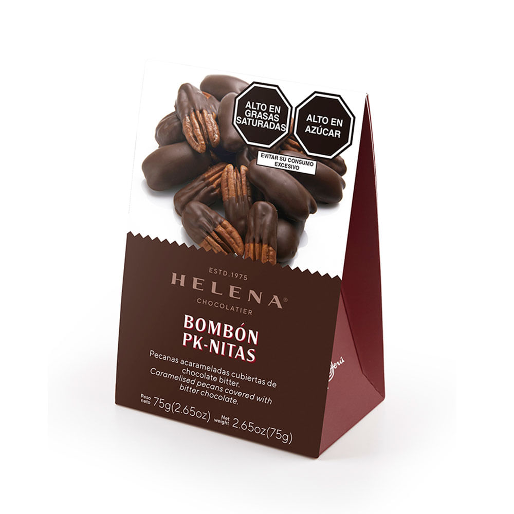 Chocolate Pecanitas Helena Caja 75 g