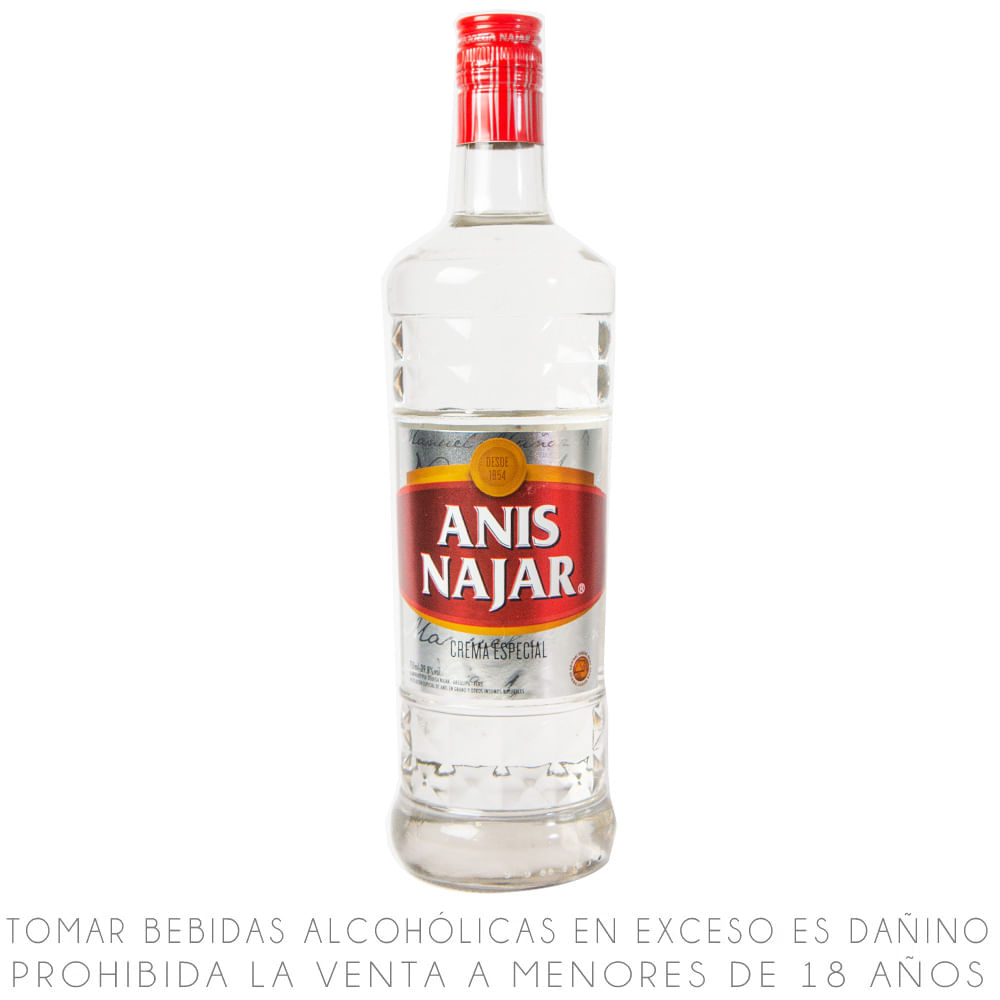 Licor Anís Najar Crema Especial Botella 750ml