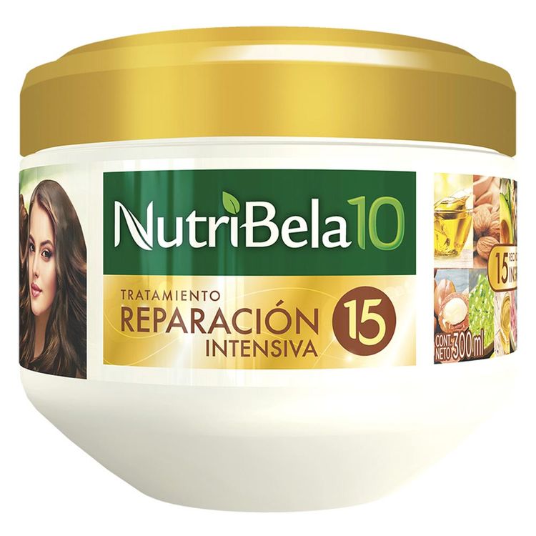 Tratamiento Capilar Reparación Intensiva 15 NutriBela10