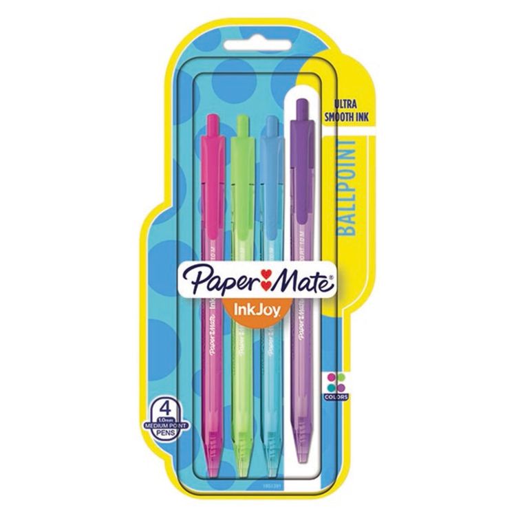 Lapicero-Inkjoy-Paper-Mate-Ballpoint-Pack-4-unid-1-126697442