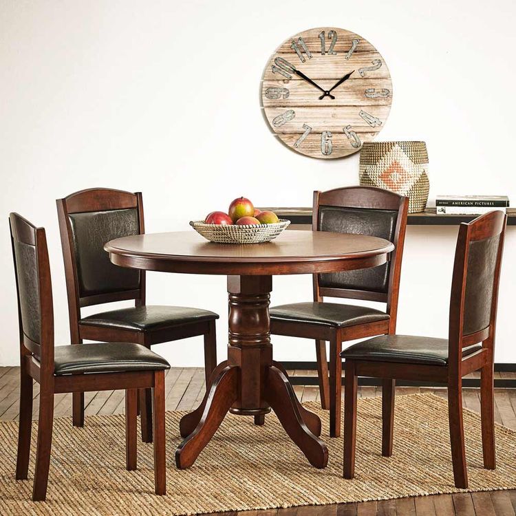 Attimo Juego de Comedor Julieta 4 Sillas - Metro