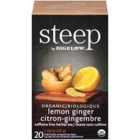 Infusión Orgánica Steep Lemon & Ginger 20un