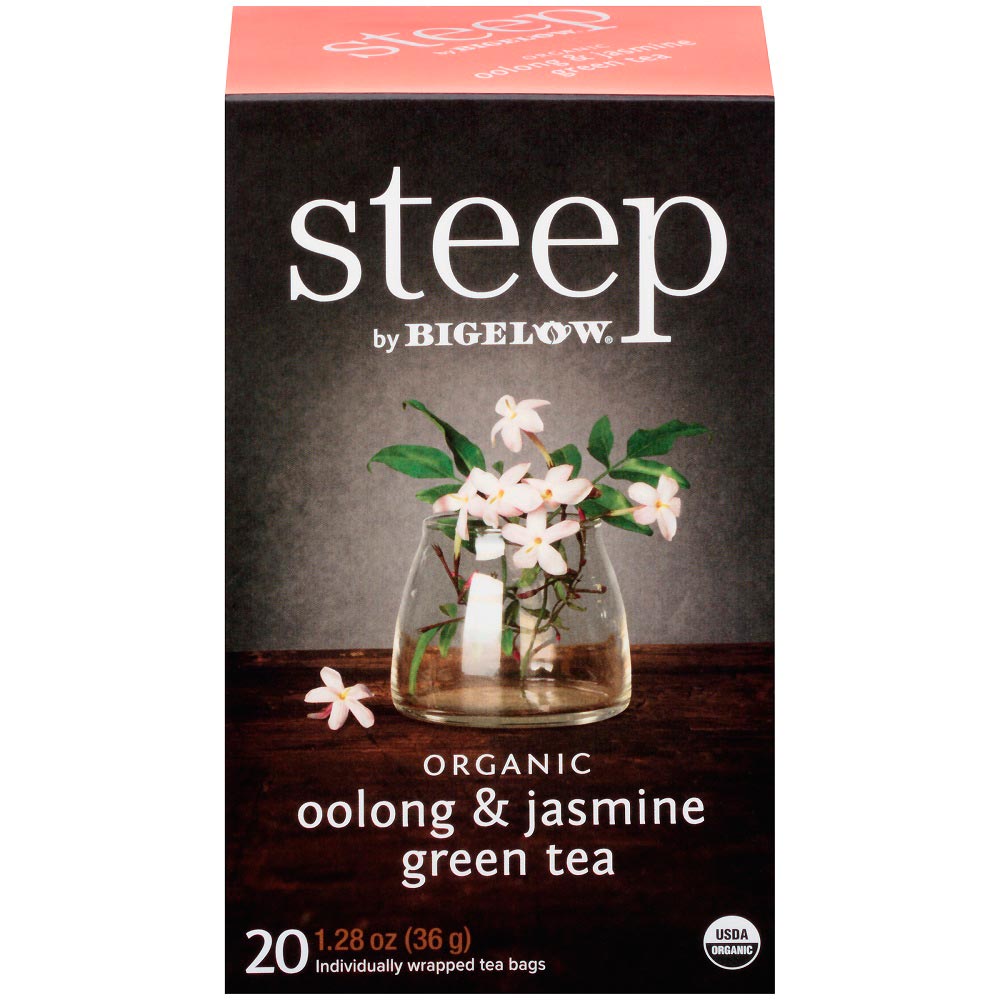 Infusión Orgánica Steep Oolong y Jazmín 20un