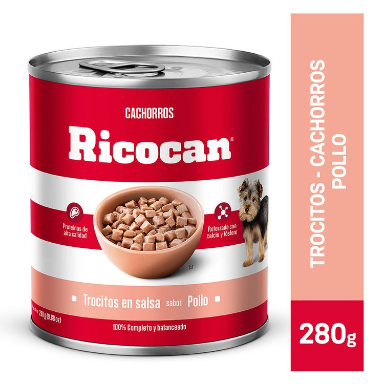 Ricocan-Trocitos-en-Salsa-para-Perros-Cachorros-Sabor-Pollo-Lata-280-gr-1-126697339
