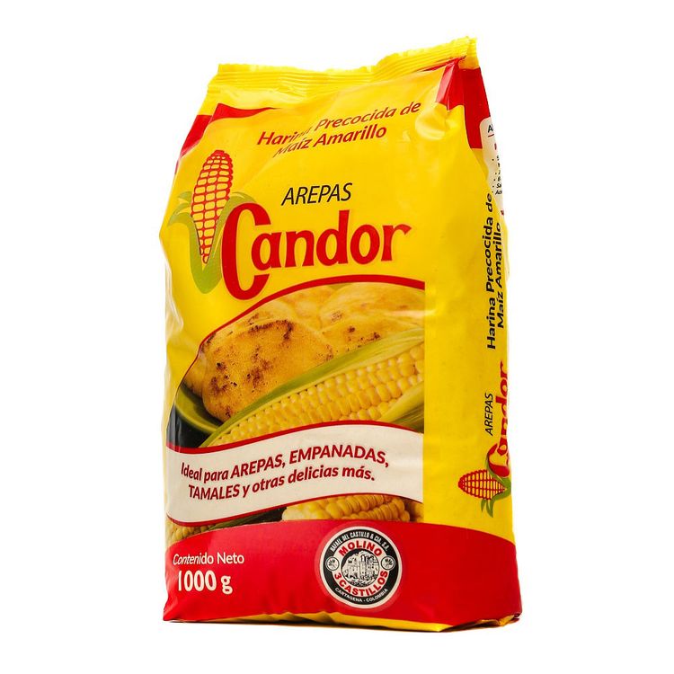 Harina De Maíz Amarilla Mercadona Harina Precocida De Maíz Amarillo Condor Bolsa 1 kg - Metro