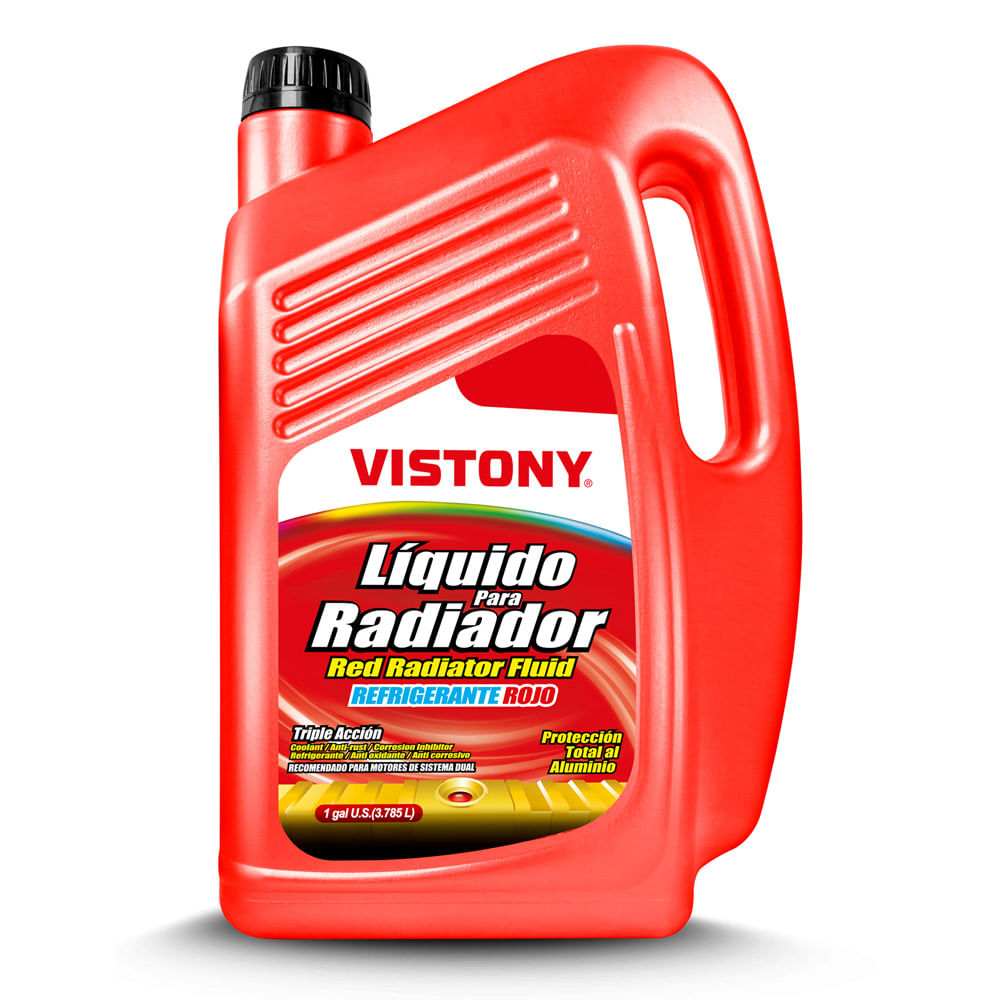 Líquido Vistony para Radiador Rojo Galón 3.78L