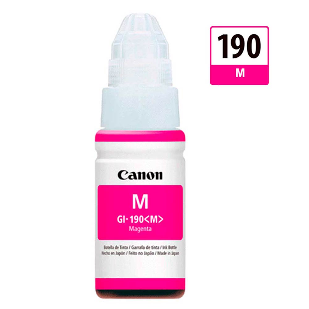 Canon Botella de Tinta GI-190 Magenta