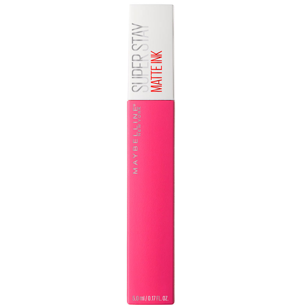 Labial Líquido Super Stay Matte Ink Maybelline Tono Romantic