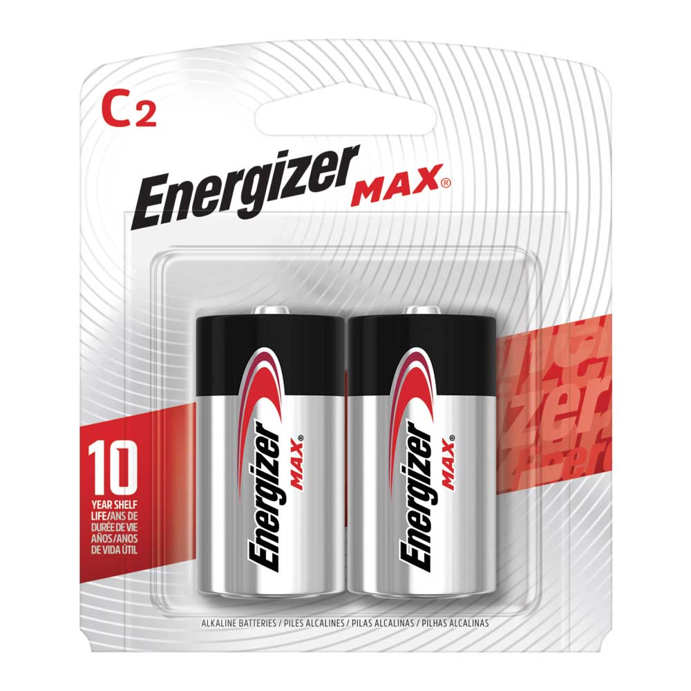 Energizer Pila Alcalina Max C Pack de 2 unid
