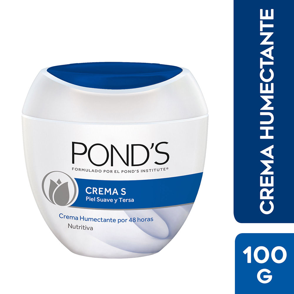 Pond's Crema Humectante y Nutritiva S Pote 100 g