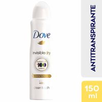Desodorante en Spray Dove Invisible Dry Frasco 150 ml