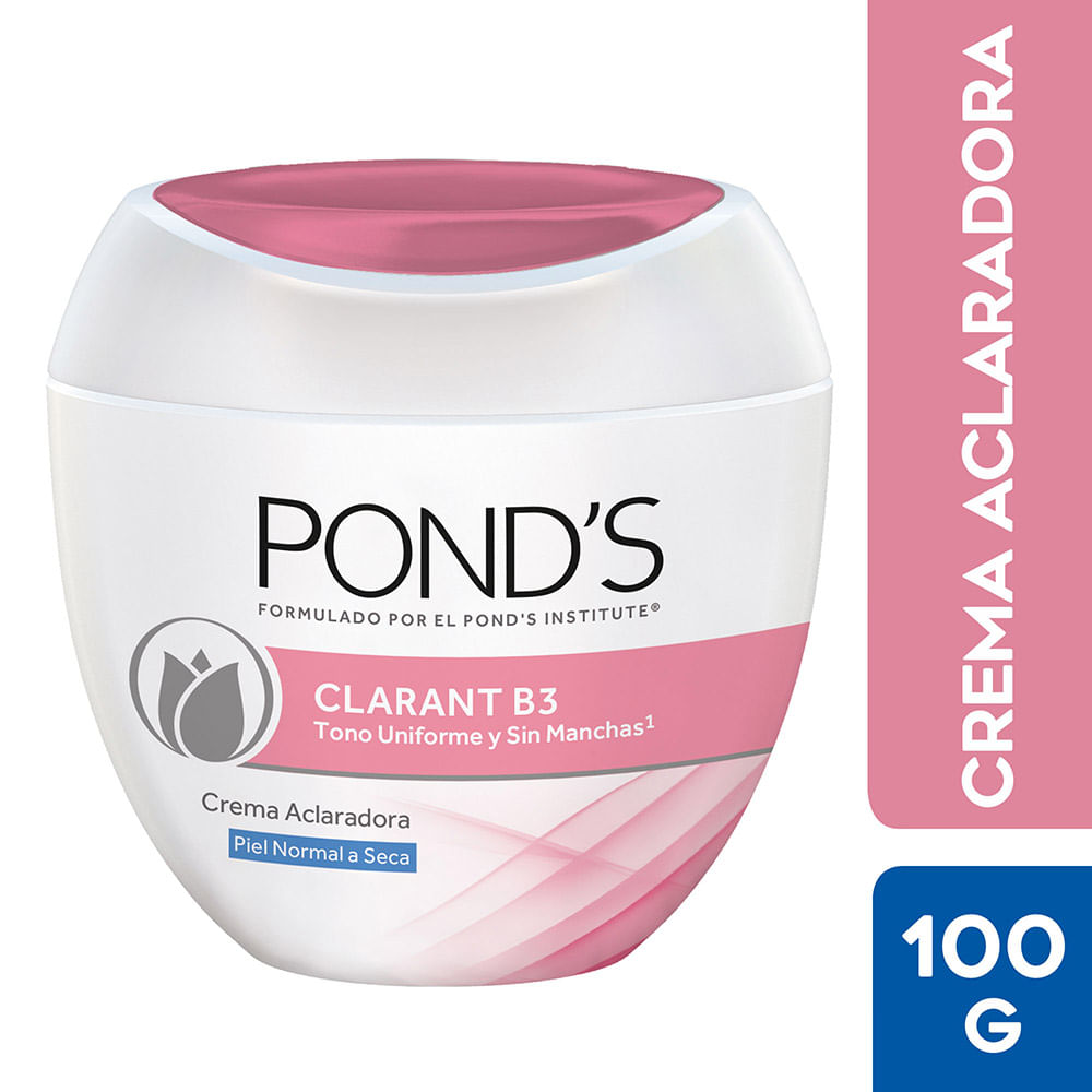 Pond's Crema Facial Clarant B3 Piel Seca Pote 100 g