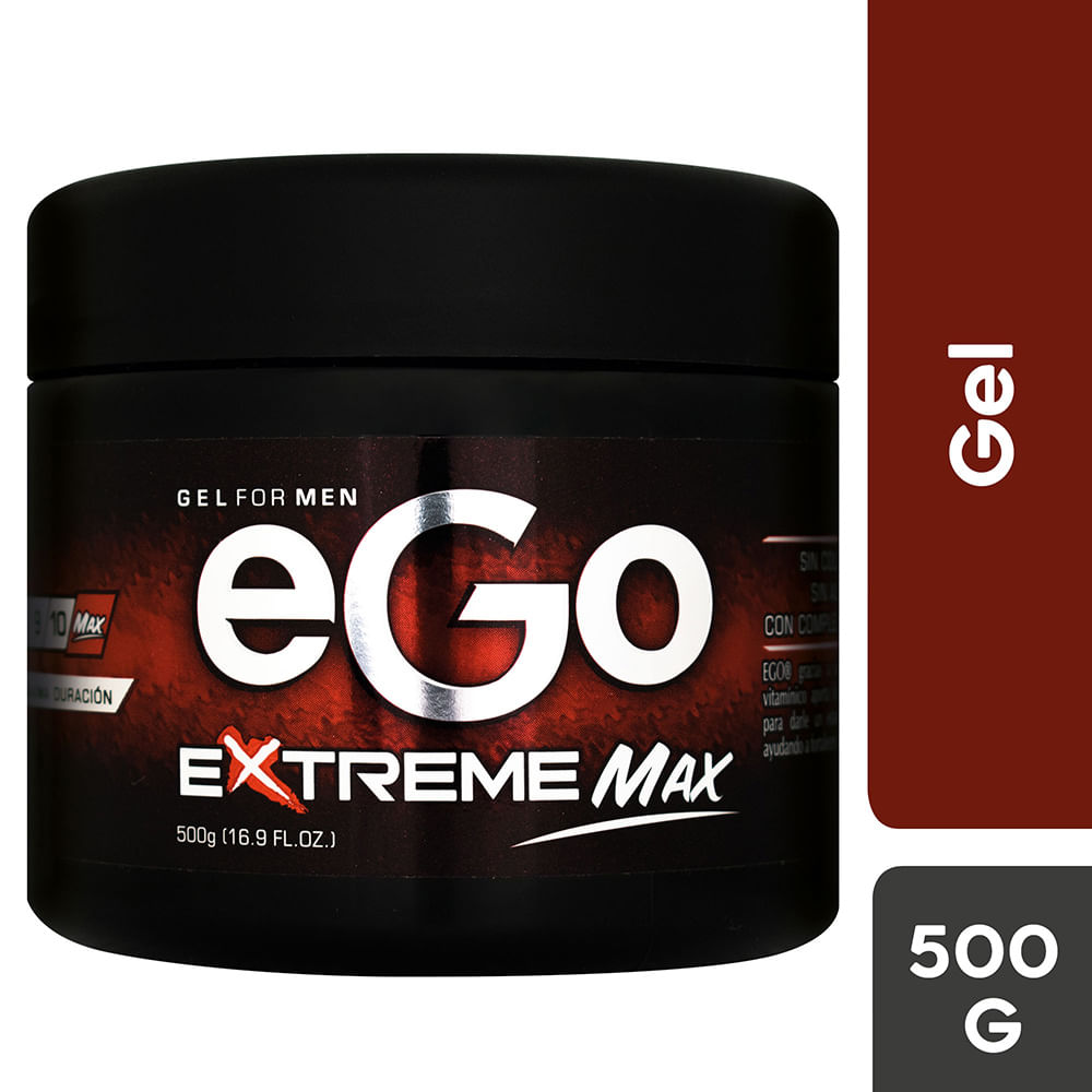 Gel para Cabello Ego Men Extreme Max Pote 500 ml