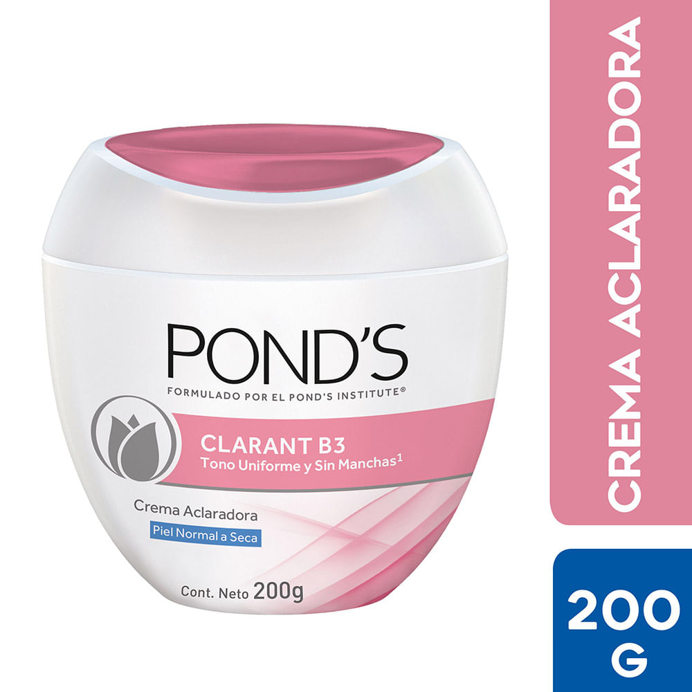 Crema Facial Pond's Clarant B3 Para Piel Seca Pote 200 g - Metro crema c ponds precio