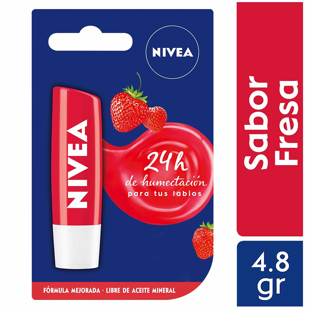 Protector Labial Nivea Fresa 4.8g