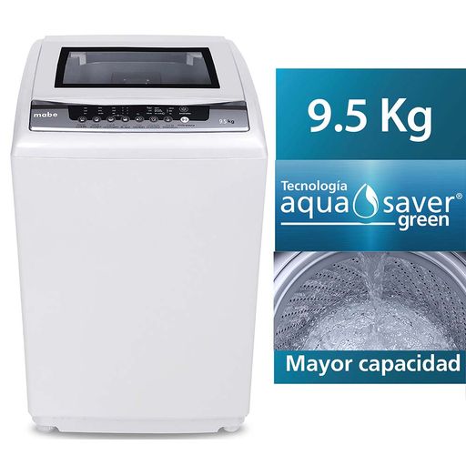 mabe lavadora lma95bxi 9 5 kg metro