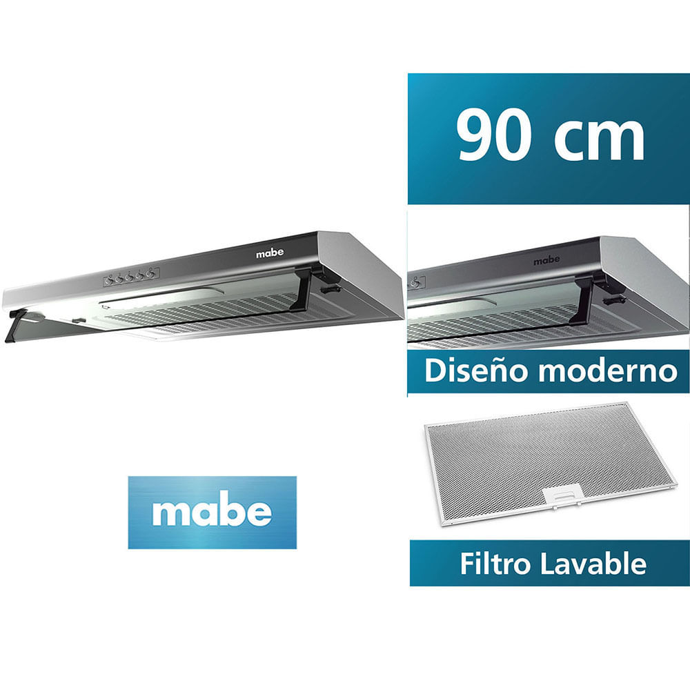 Campana Empotrable Mabe Lineal CMU9020PI0