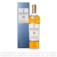 Whisky Single Malt 12 Años The Macallan Botella 700 ml