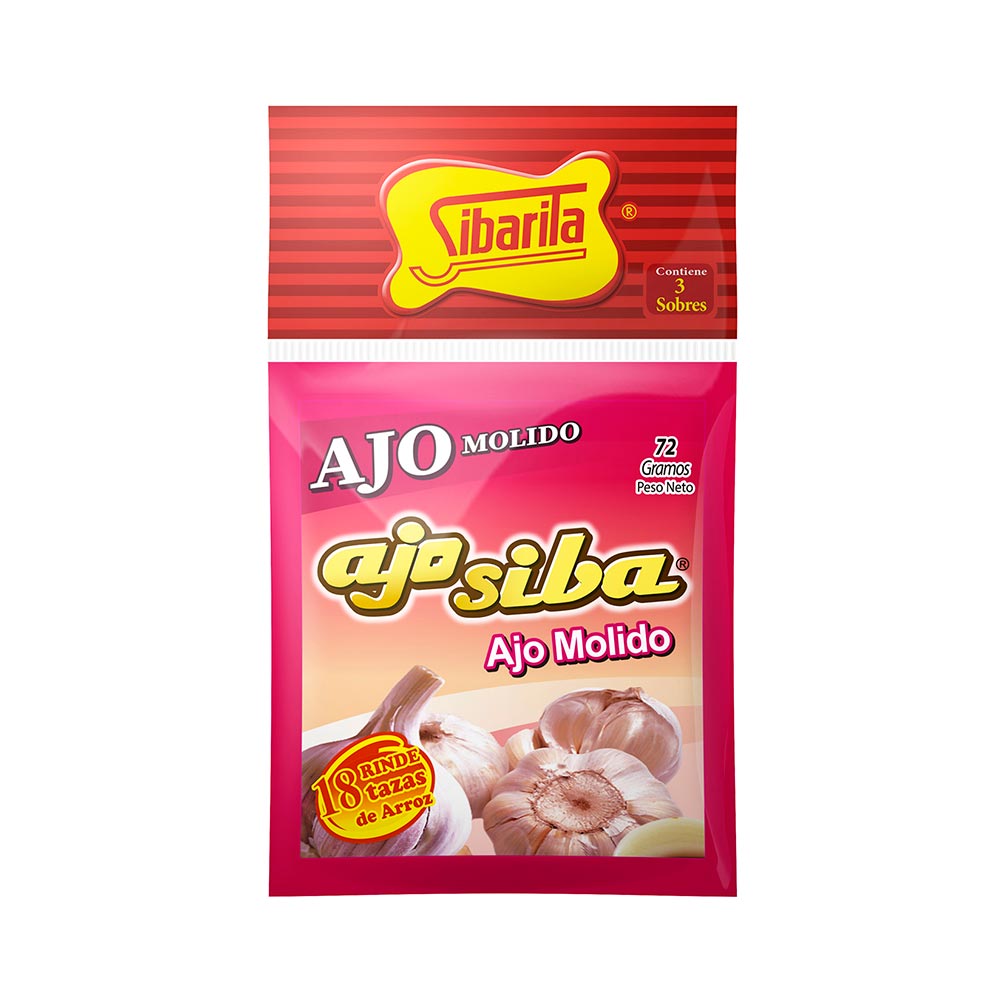 Ajos en Pasta Sibarita Pack 3 Unid x 24 g