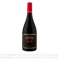 Vino Tinto Syrah Reserva Max Errazuriz Botella 750ml