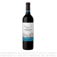 Vino Tinto Cabernet Sauvignon Trapiche Botella 750ml
