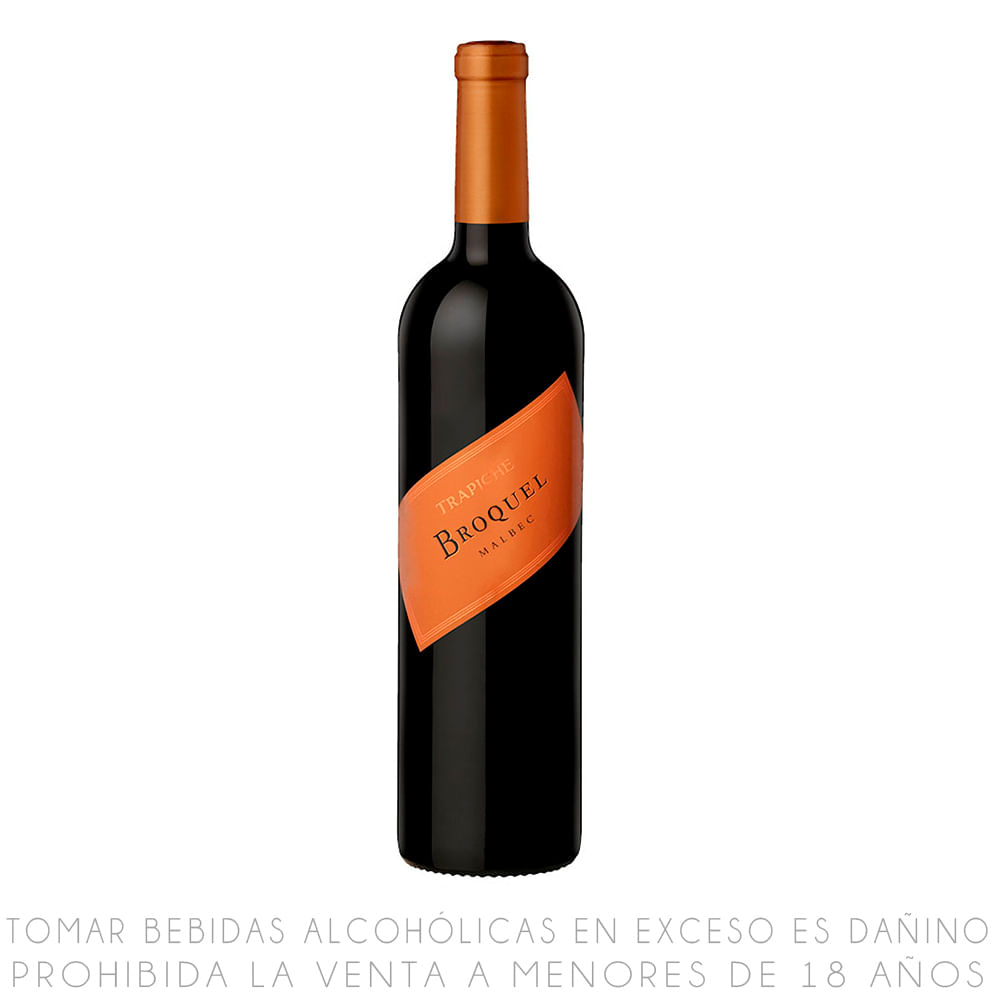 Vino Tinto Malbec Broquel Botella 750ml