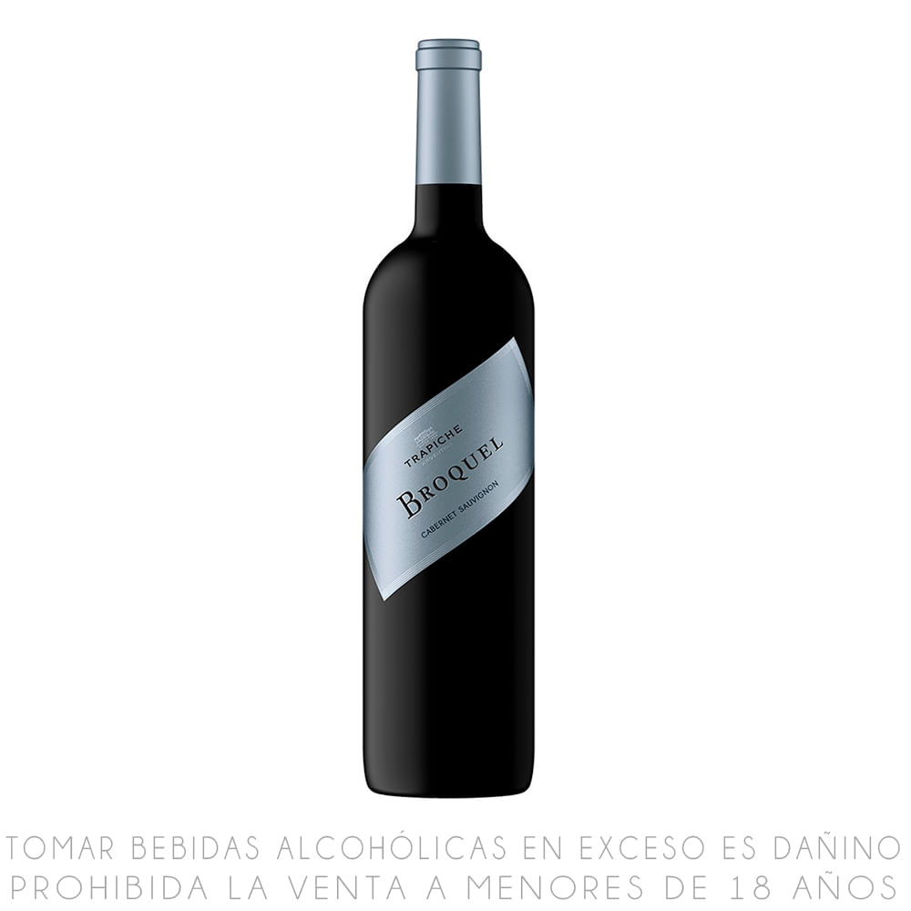 Vino Tinto Cabernet Sauvignon Broquel Botella 750ml