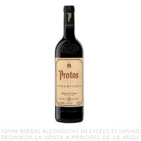 Vino Tinto Tempranillo Gran Reserva Protos Botella 750ml