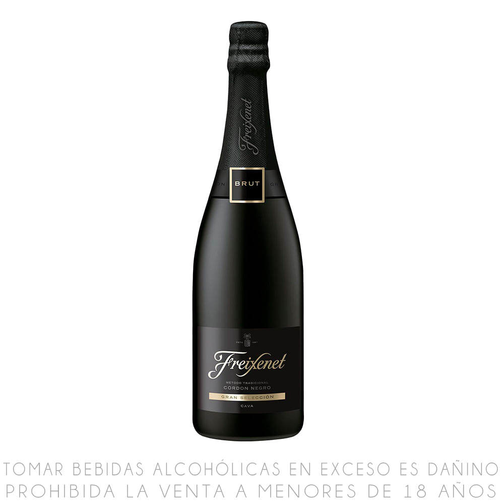 Cava Freixenet Cordón Negro Gran Selección Brut Botella 750ml
