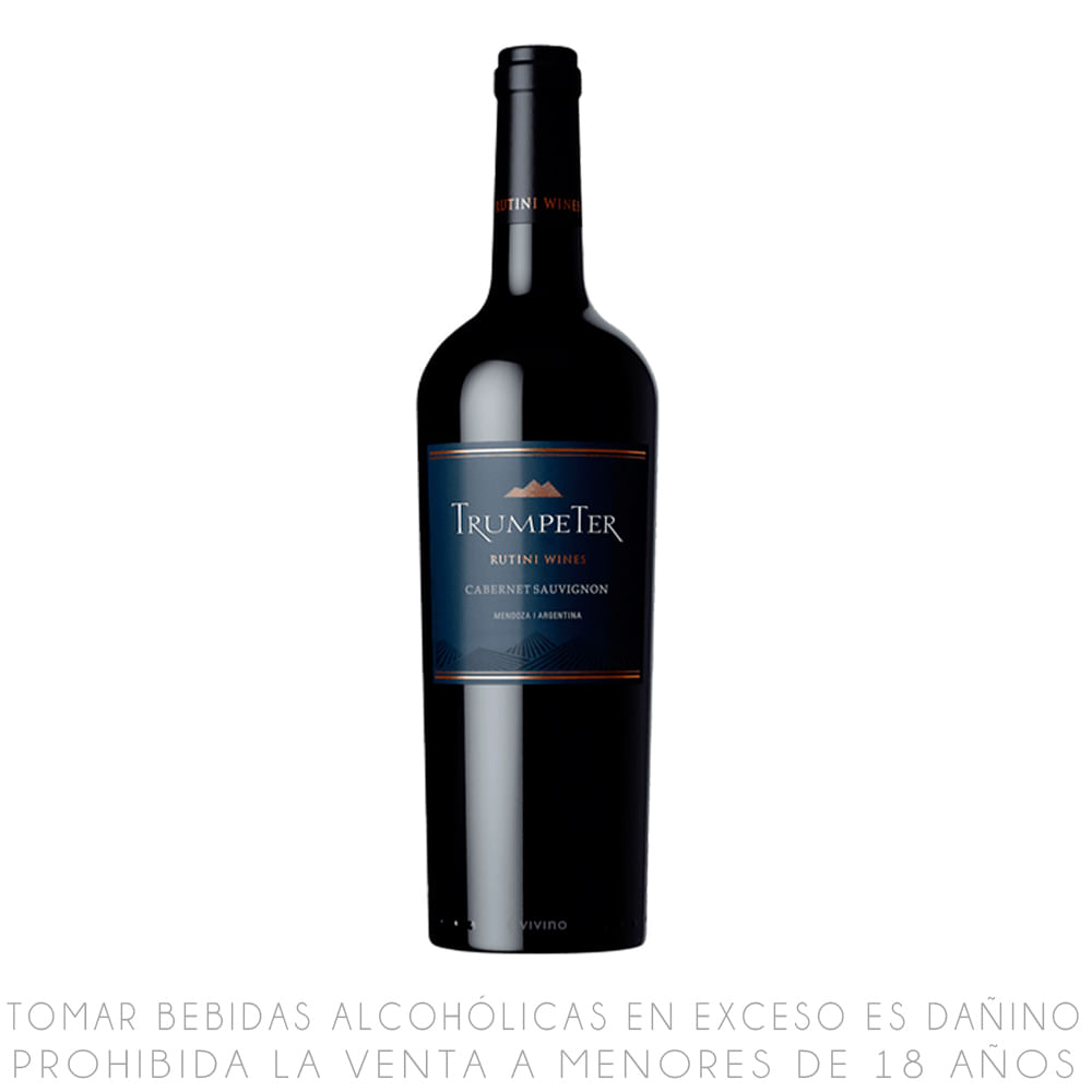Vino Tinto Cabernet Sauvignon Trumpeter Botella 750ml