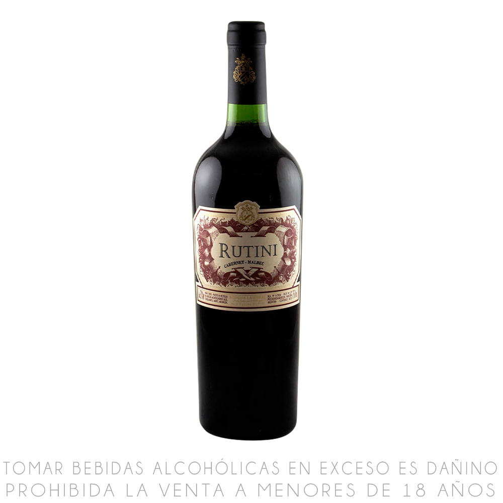 Vino Tinto Blend Rutini Wines Botella 750ml