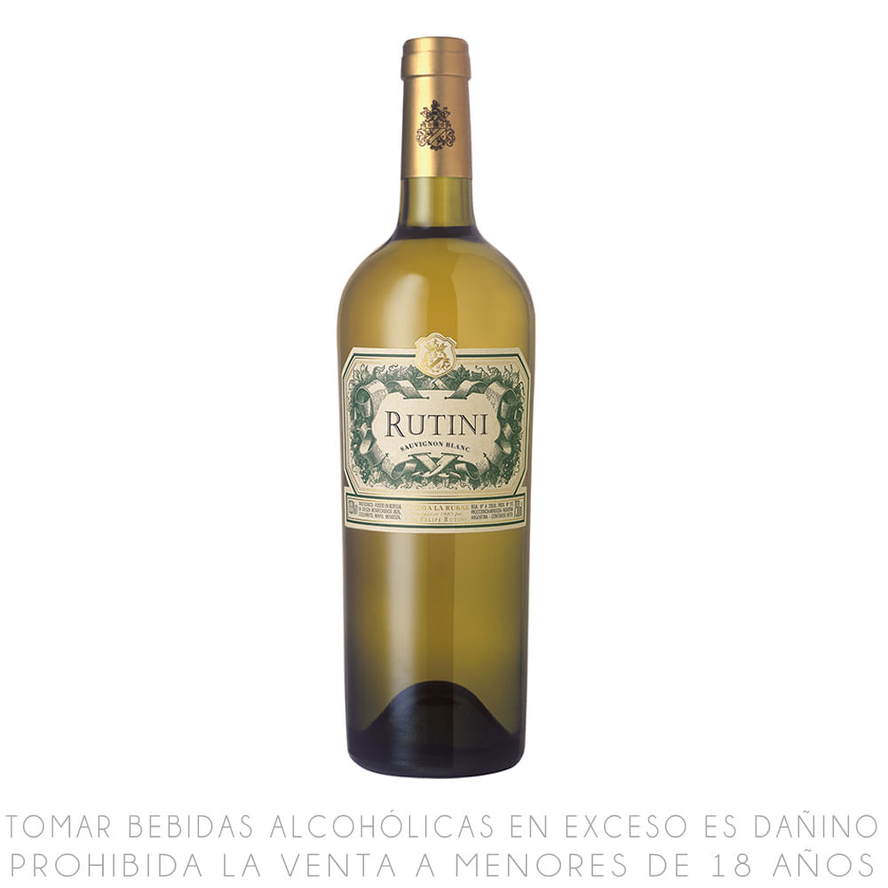 Vino Blanco Sauvignon Blanc Rutini Wines Botella 750ml