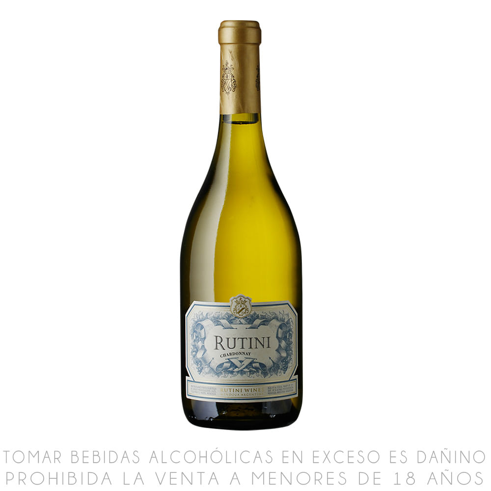 Vino Blanco Chardonnay Rutini Botella 750ml