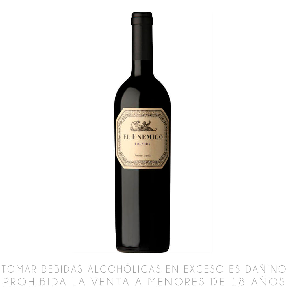 Vino Tinto Bonarda El Enemigo Botella 750ml