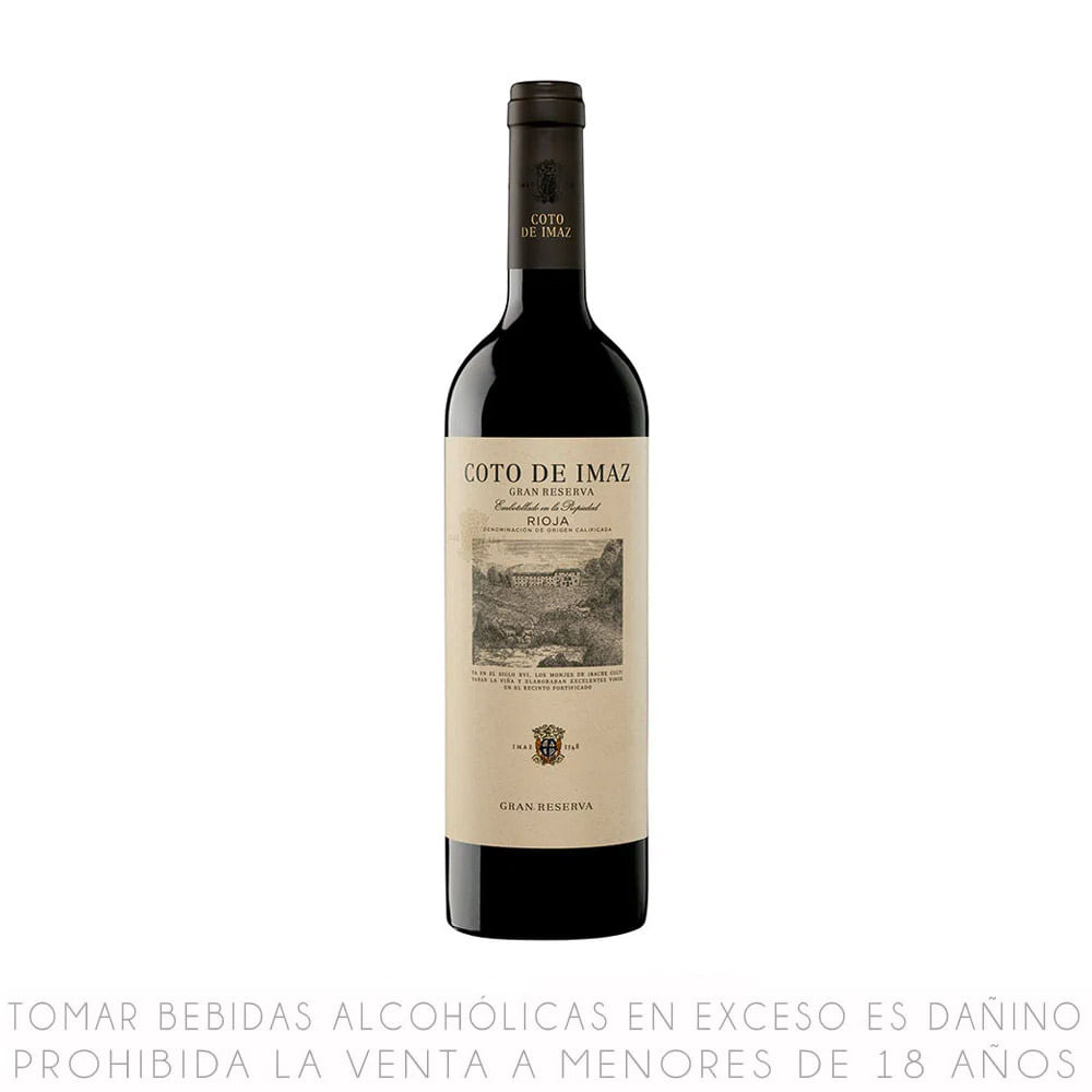 Vino Tinto Blend Gran Reserva Coto de Imaz Botella 750ml