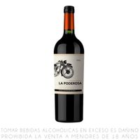 Vino Tinto Malbec La Poderosa Botella 750ml